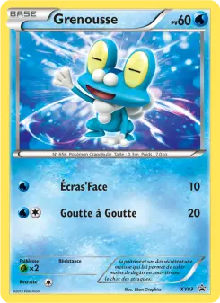 Carte Pokémon Grenousse