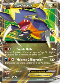 Photo carte Pokemon Carchacrok EX Promo XY XY09/211