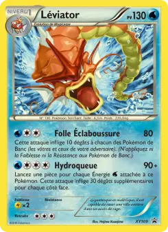 Photo carte Pokemon Léviator Promo XY XY109/211
