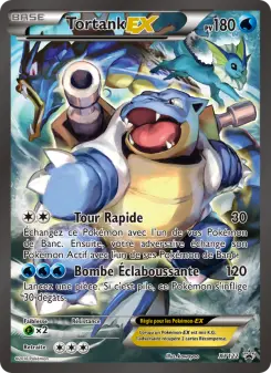 Carte Pokémon Tortank EX