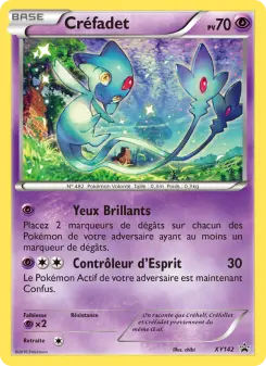 Carte Pokémon Créfadet