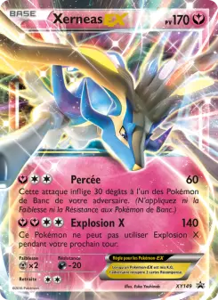 Carte Pokémon Xerneas EX