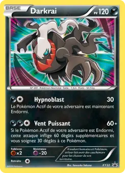 Photo carte Pokemon Darkrai Promo XY XY22/211