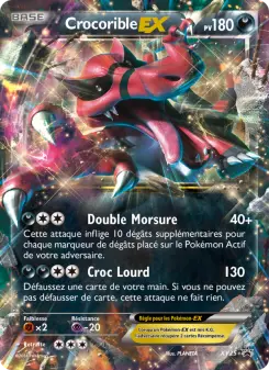Carte Pokémon Crocorible EX