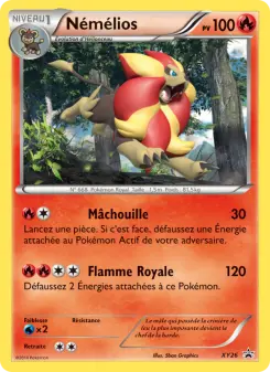 Carte Pokémon Némélios