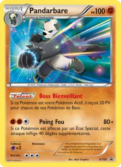 Carte Pokémon Pandarbare