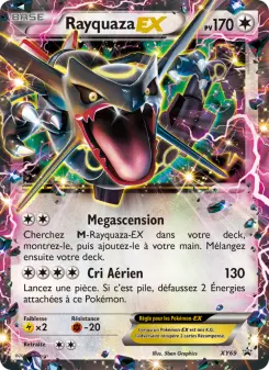Carte Pokémon Rayquaza EX