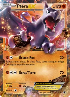 Carte Pokémon Ptéra EX