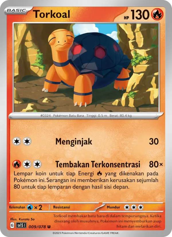 Torkoal card image
