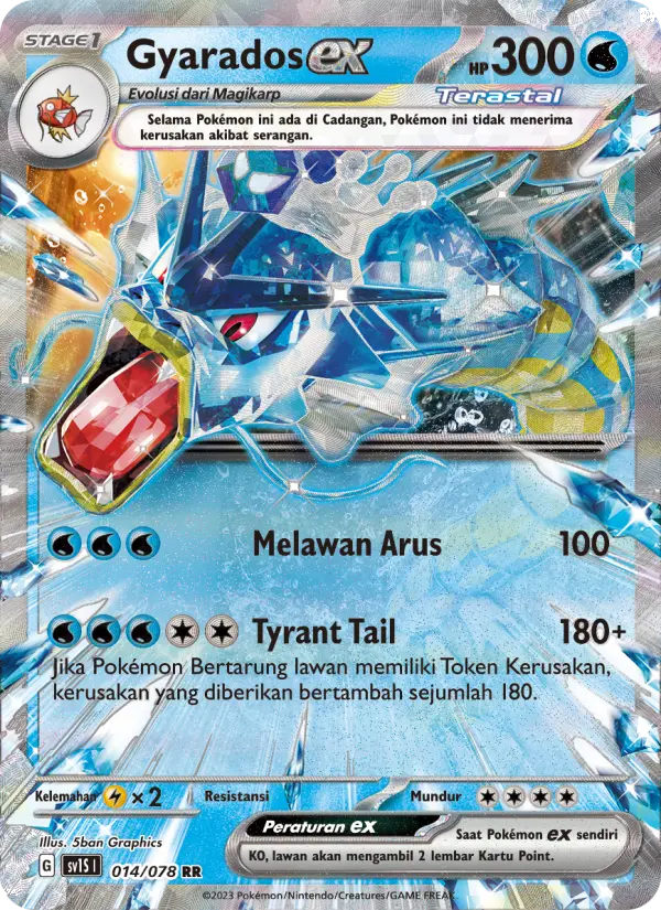 Gyarados ex card image
