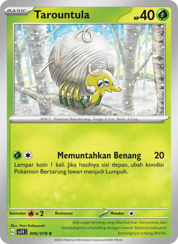 Tarountula card image