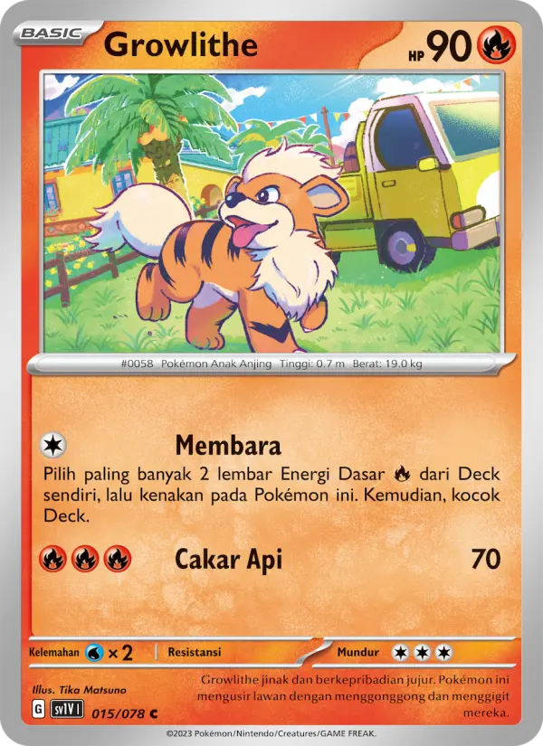 Growlithe card image