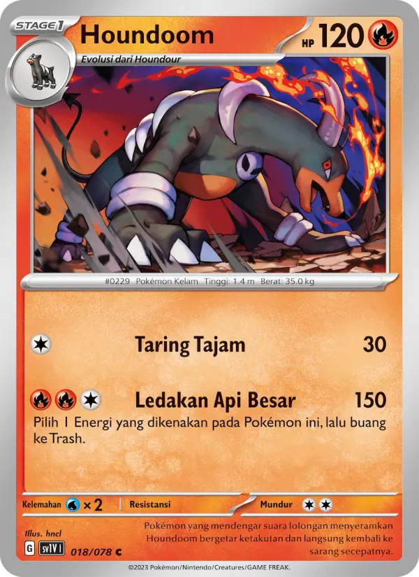 Houndoom card image
