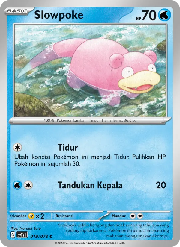 Slowpoke card image
