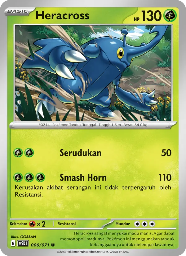 Heracross card image