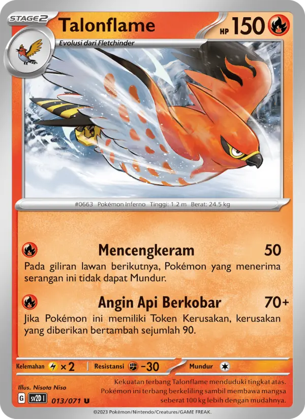 Talonflame card image
