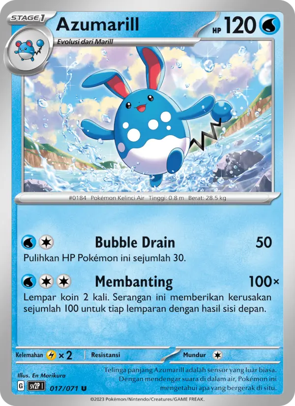 Azumarill card image