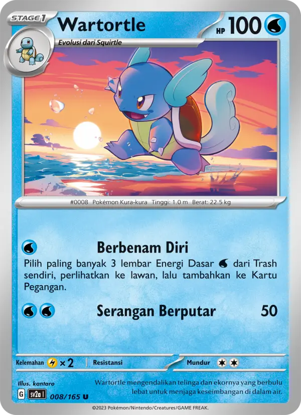 Wartortle card image