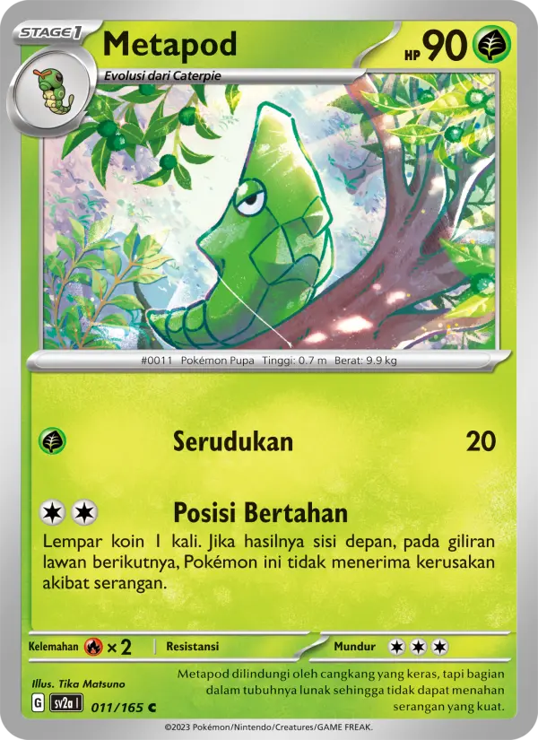 Metapod card image