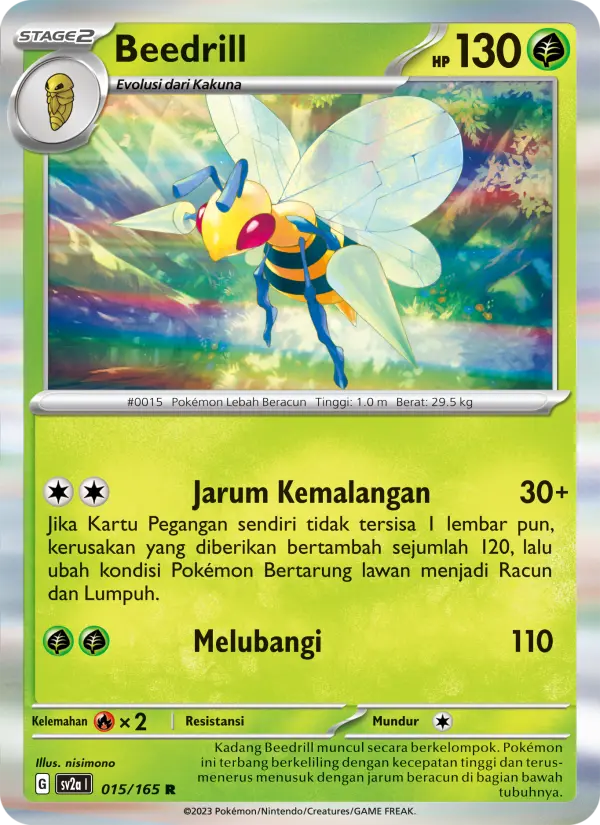 Beedrill card image