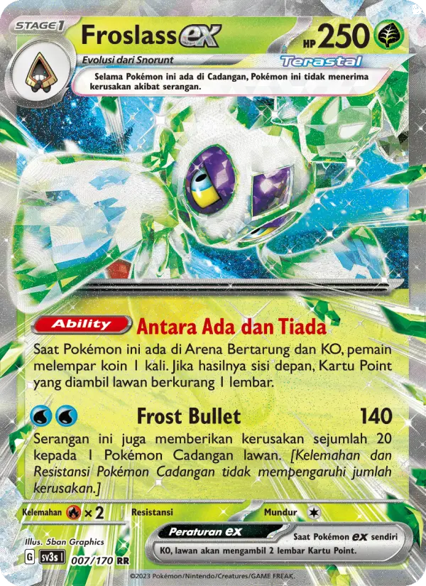 Froslass ex card image