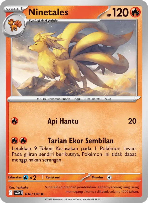 Ninetales card image