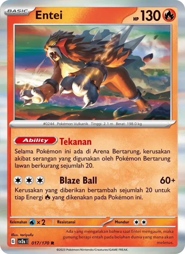 Entei card image