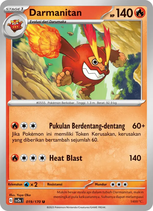 Darmanitan card image