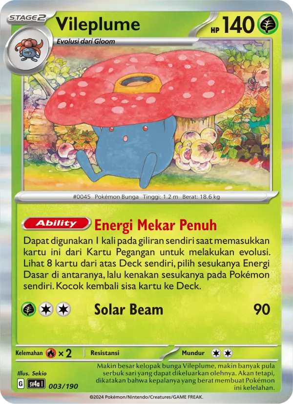 Vileplume card image