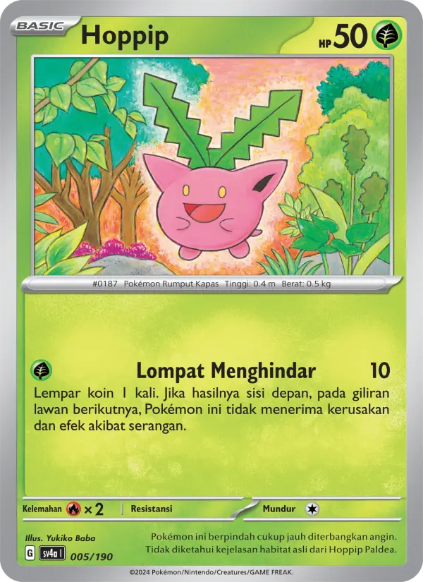 Hoppip card image