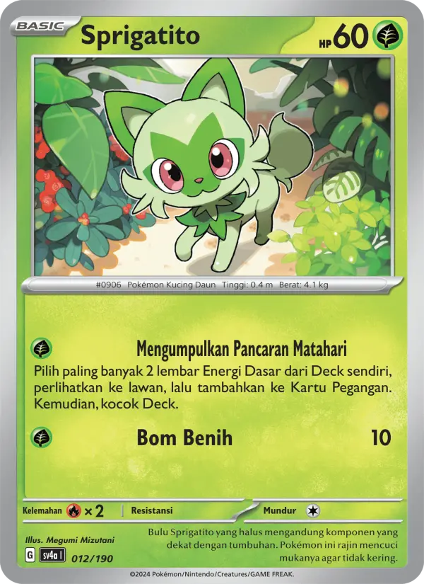 Sprigatito card image