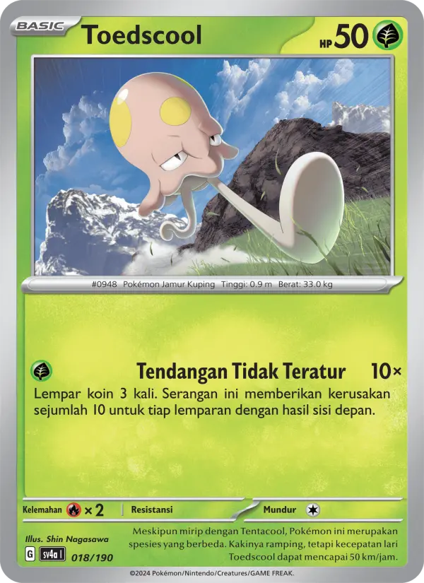 Toedscool card image