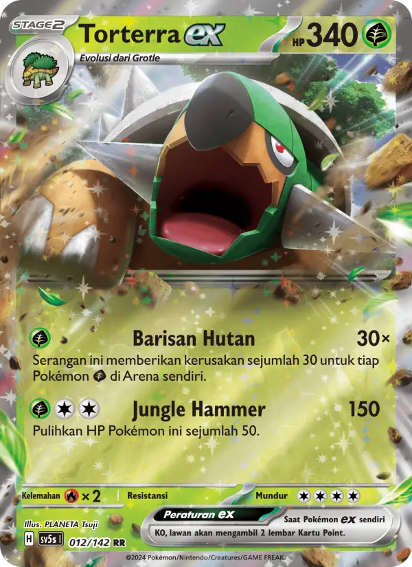 Torterra ex card image