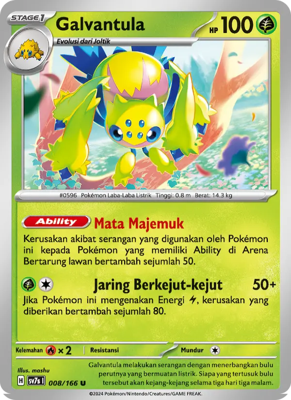 Galvantula card image