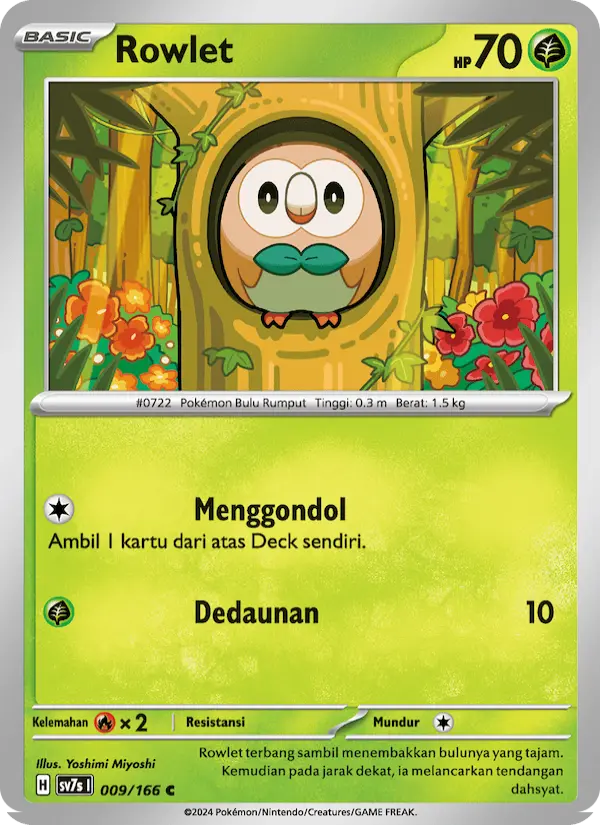Rowlet card image