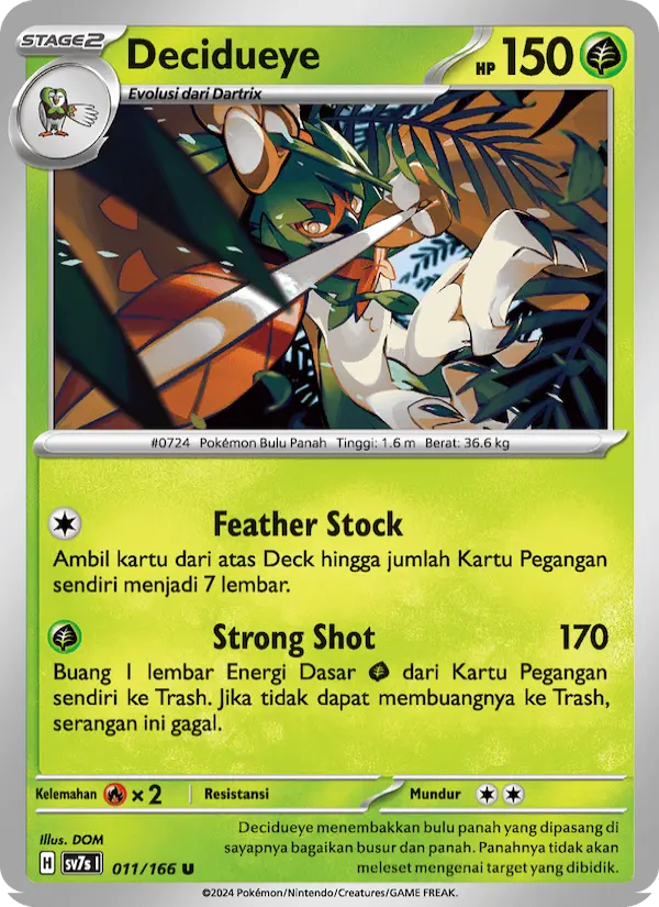 Decidueye card image