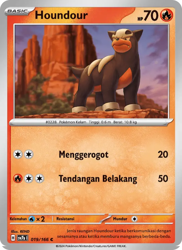 Houndour card image