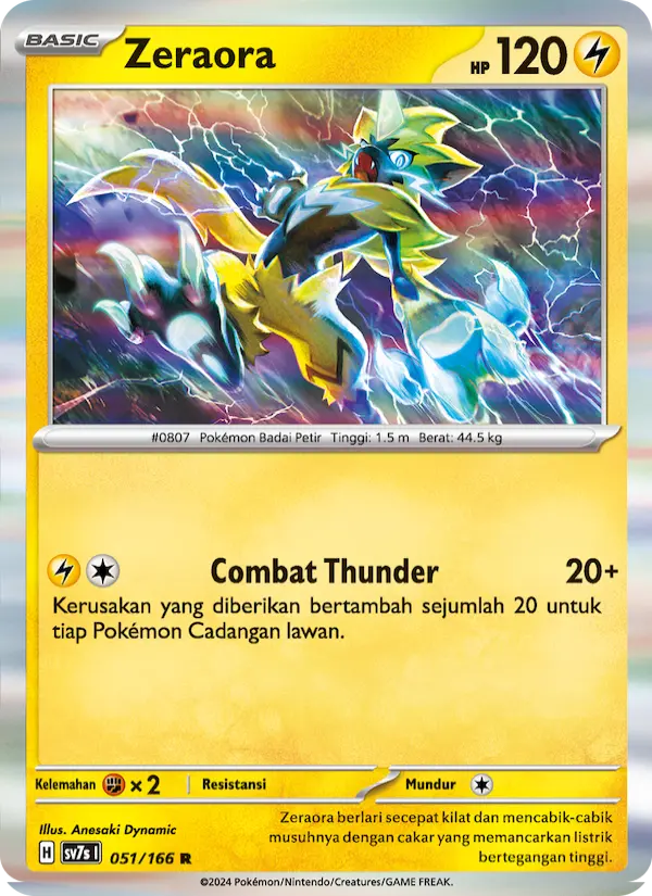 Zeraora card image