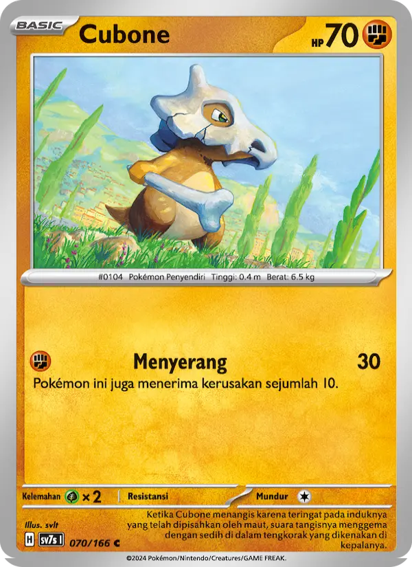 Cubone card image