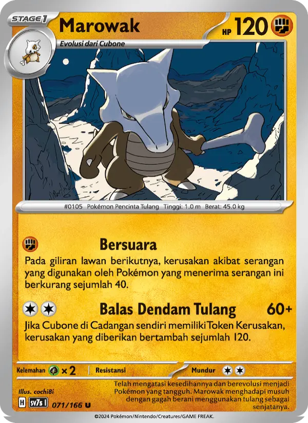 Marowak card image