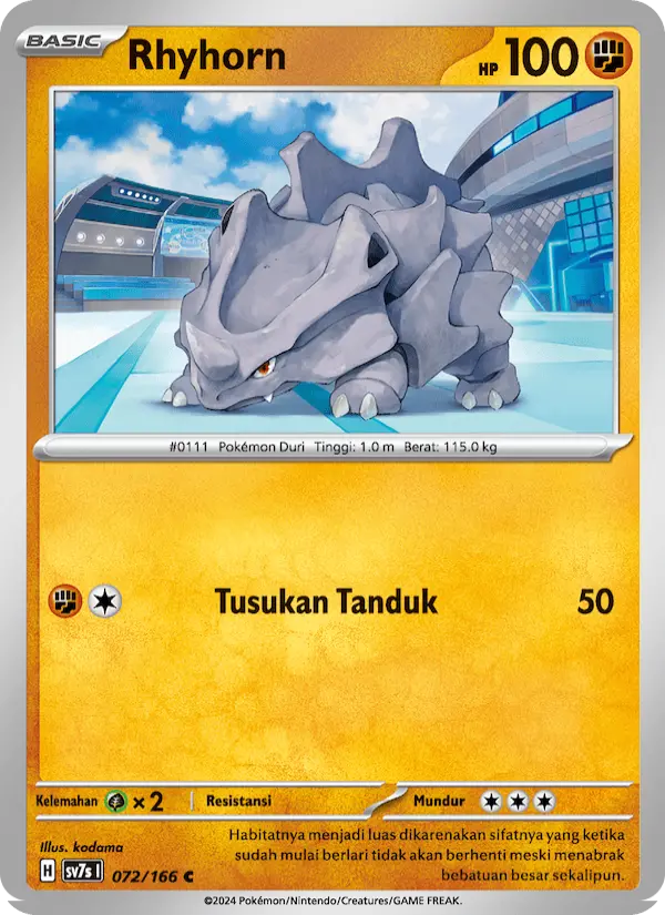Rhyhorn card image