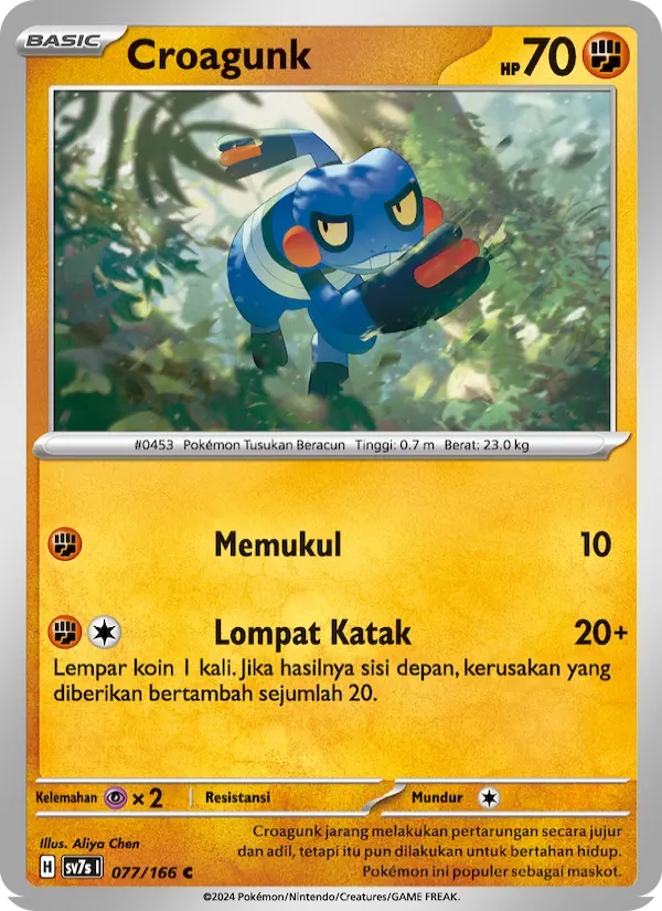 Croagunk card image