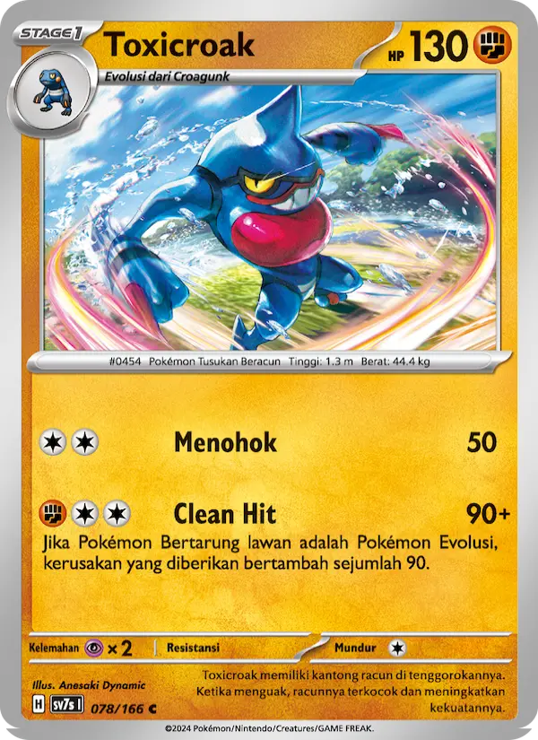 Toxicroak card image