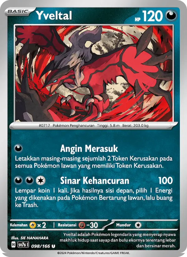 Yveltal card image
