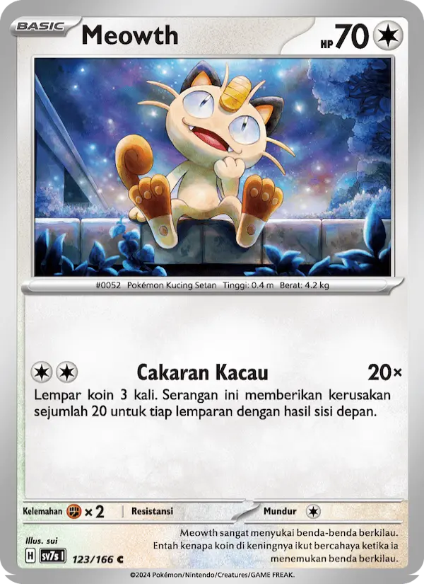 Meowth card image