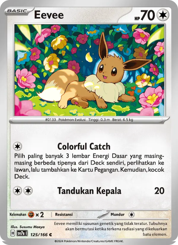 Eevee card image