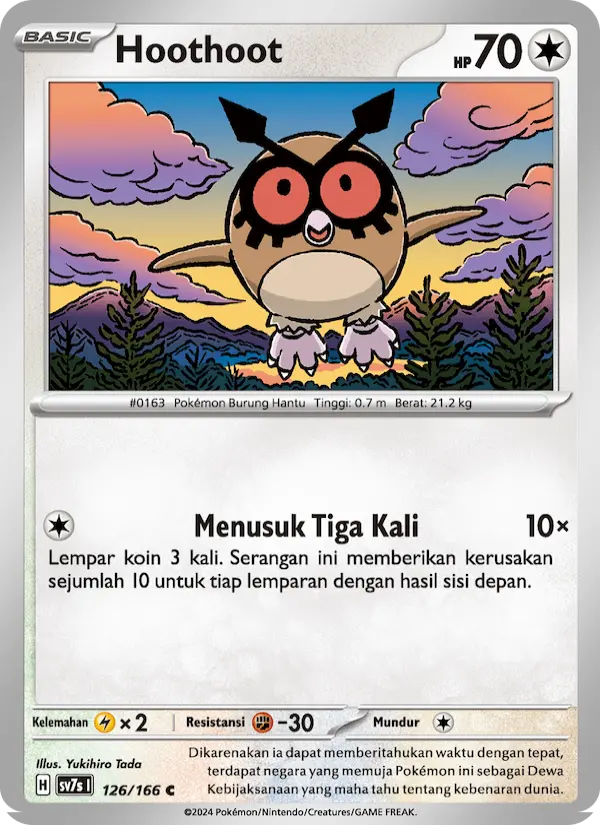 Hoothoot card image