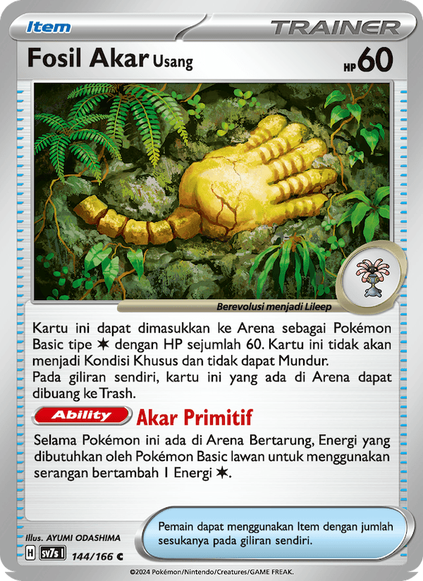 Fosil Akar Usang‌