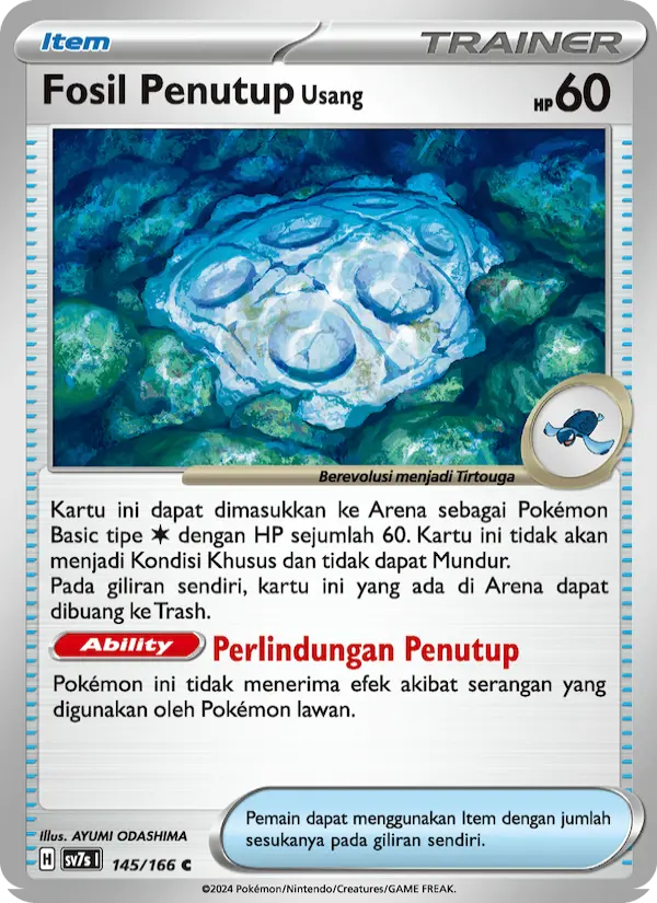 Fosil Penutup Usang‌ card image