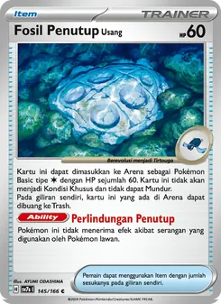 Fosil Penutup Usang
